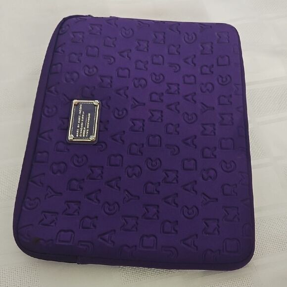 HOST PICK Marc Jacobs Purple Embossed Laptop Sleeve - Picture 10 of 16
